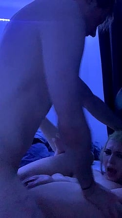 19-Year-Old Blonde Teen Gets Her Pussy Fucked Hard'