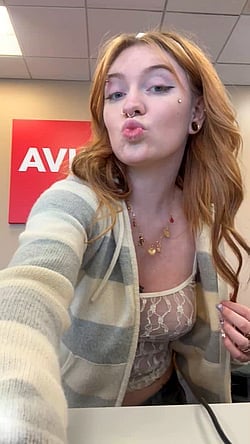 Redhead Tease: My Boss Told Me to Cover Up After This'