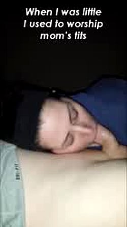 Mom Gives Sensual Blowjob to Son'