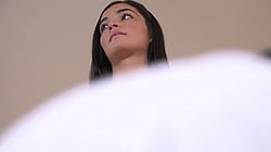 Emily Willis Playful During Photoshoot'