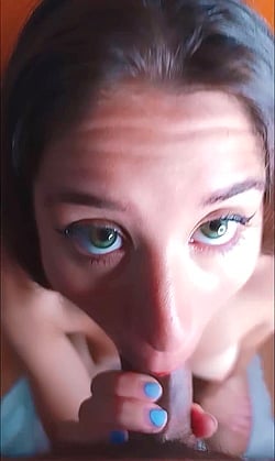 Blowjob GIF: The Eyes Never Lie'