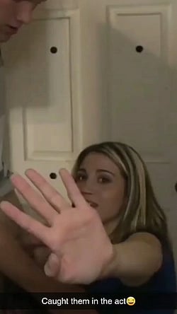 Who is this girl giving a blowie? Any ideas?'