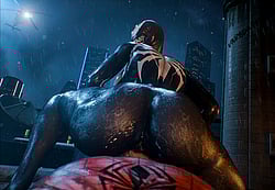Venom's Reverse Cowgirl: A Marvel Animation Adventure'