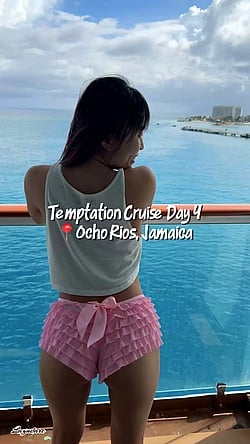 Jamaican Temptation Cruise Day 4: Alina's Pink Bikini and ATV Adventure'