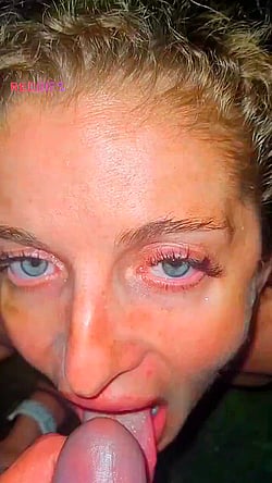 Peeing in the Night: An Amateur Blowjob'
