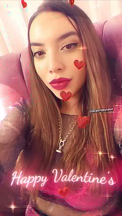 Keep Me Company: Brunette Latina on Valentine's Day'