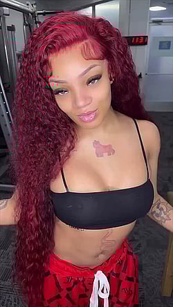 GloRilla's Nip Showing in See-Through Clothing'