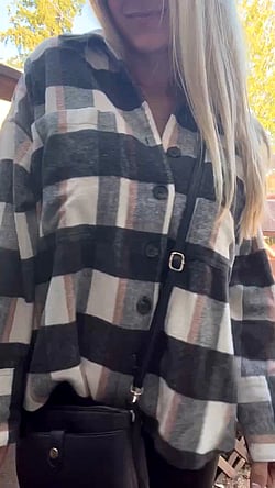 Blonde MILF Tits: My Neighbor's Sweetness Deserves a Glance'