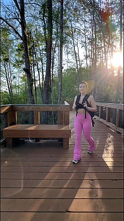 Whenever I find a lonely hiker in the woods, grippy things happen!'