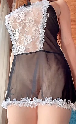 Full Service Maid: Redhead Tits'