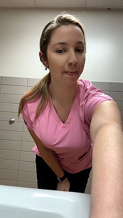 Pink Nurse with Big Tits: 'I'm Ready to Take Care of You''