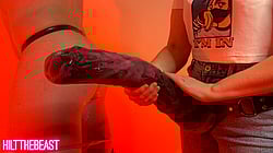 Sexy Sissy Gets Pounded by a 20 Inch Dildo'