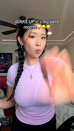 Cute and Busty Asian TikTok'