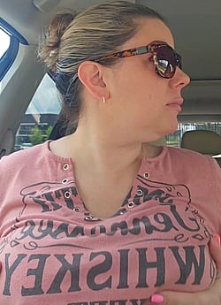 Bouncing Tits Babe: Hotnursefla's MILF Moment at the Store'