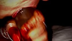 Wife Gets A Huge Cock In Her Mouth'